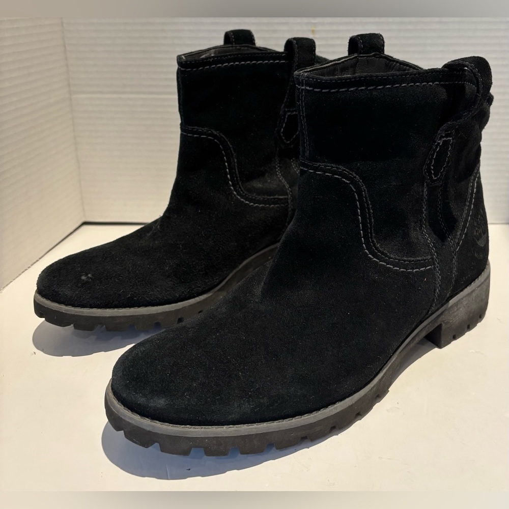 Timberland Willis Ankle Chelsea Boots Waterproof Black Women’s Size 9 - 3267R